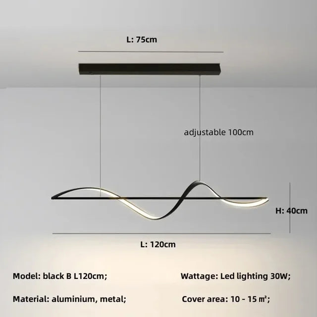 Stropná lampa Rigel