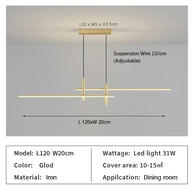 Stropná lampa Aldebaran
