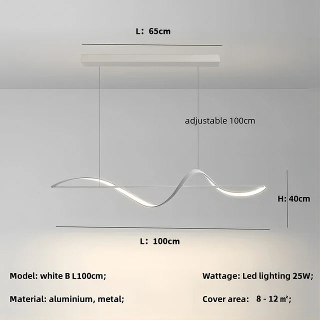 Stropná lampa Rigel