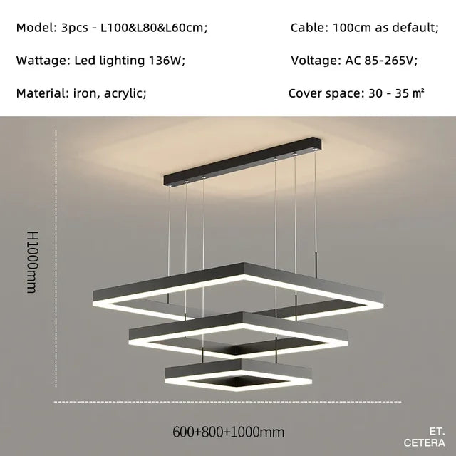 Stropná lampa Tucana