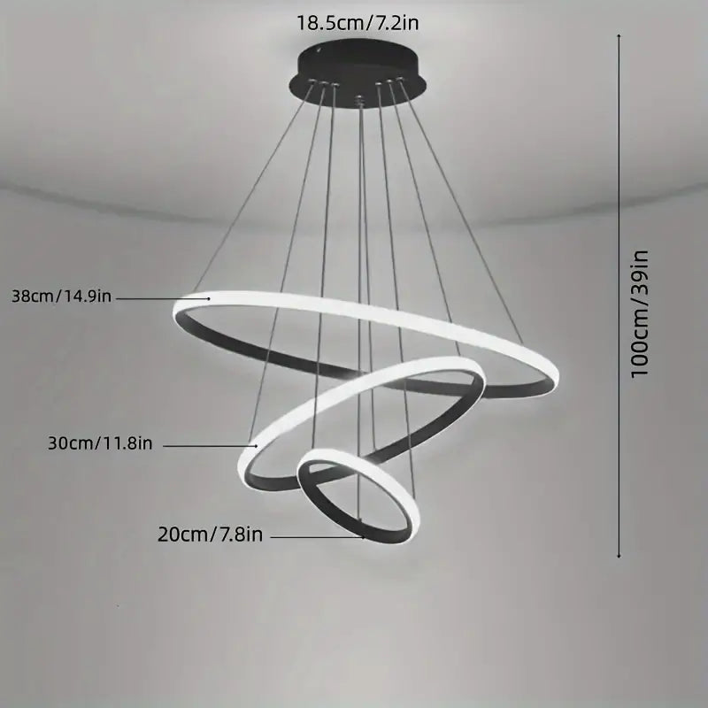 Elegantné LED závesné osvetlenie s moderným dizajnom