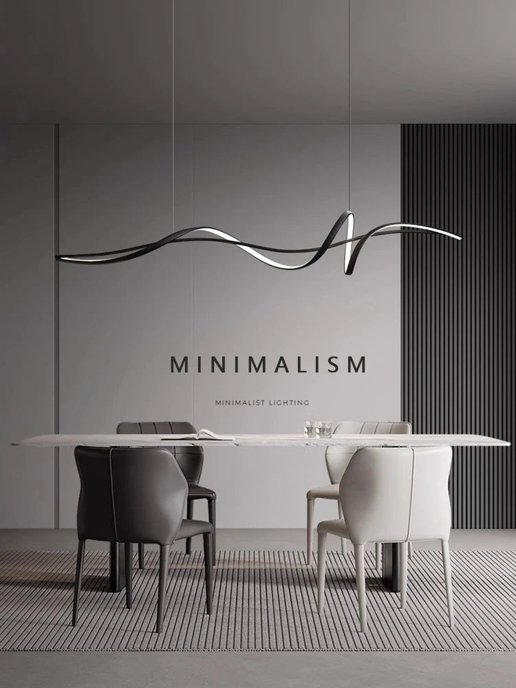 Minimalistické závesné osvetlenie s elegantnou líniou