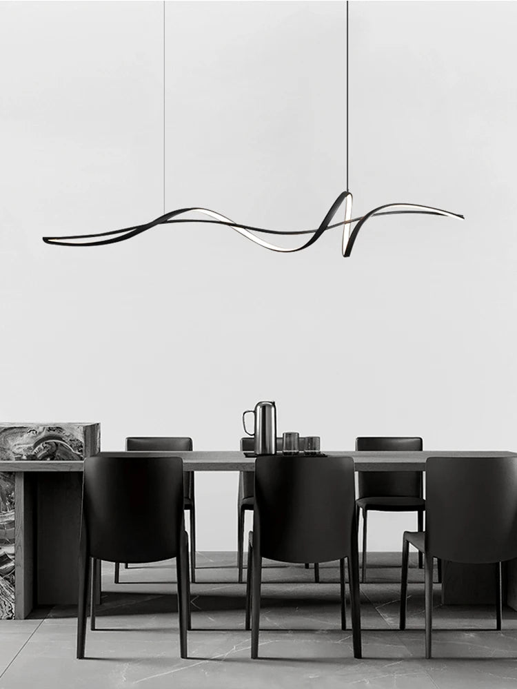 Minimalistické závesné osvetlenie s elegantnou líniou