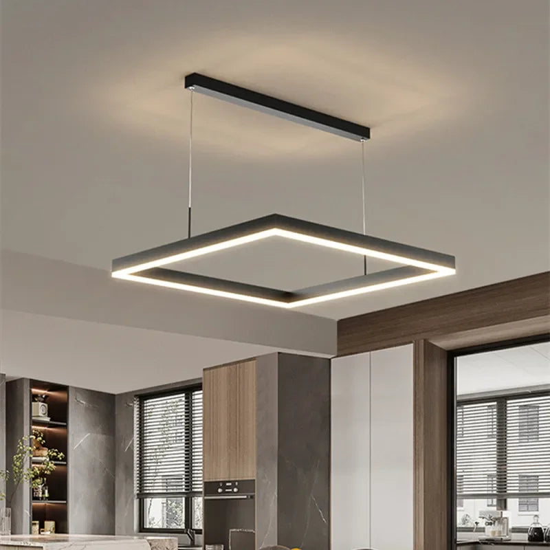 Stropná štvorcová lampa Centaurus