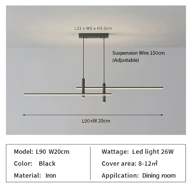 Stropná lampa Aldebaran