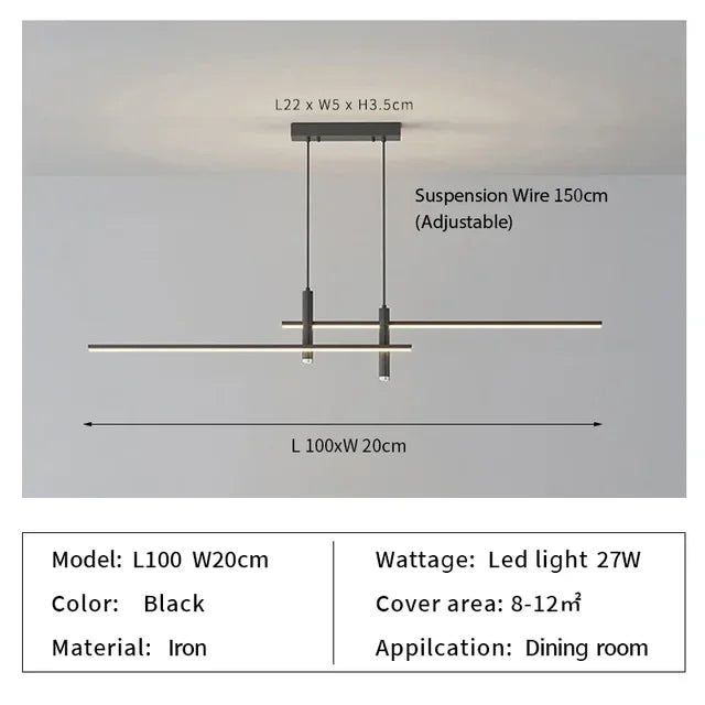 Stropná lampa Aldebaran