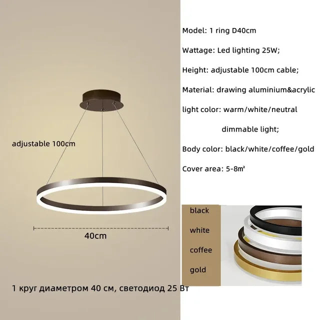 Stropná lampa Algol