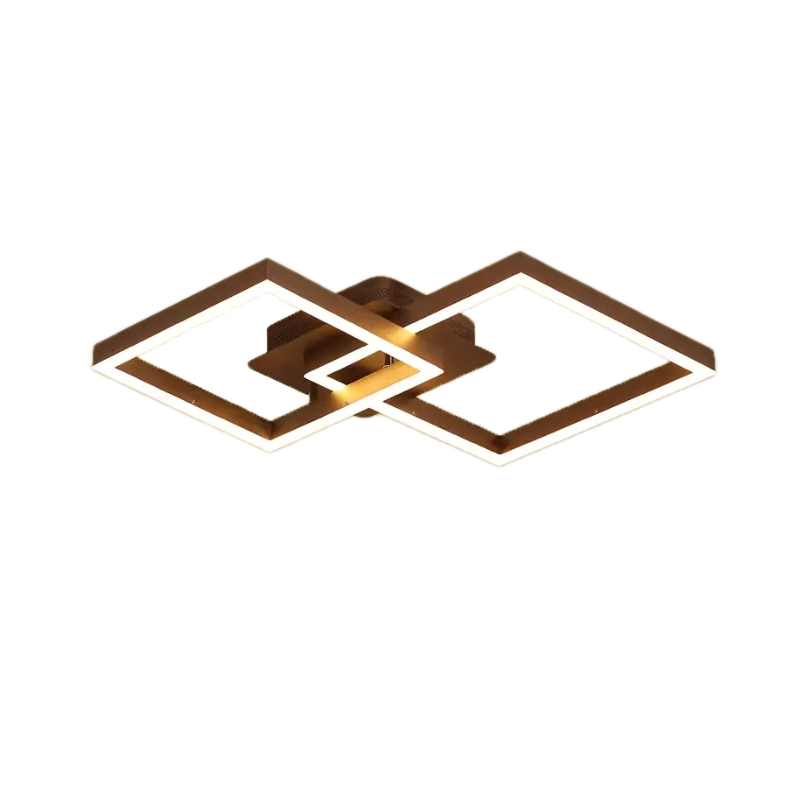 Elegant LED lamp in the shape of frames