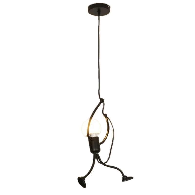 LED lampa s motívom postavičky