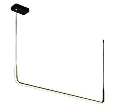 Minimalistická jedálenská lampa