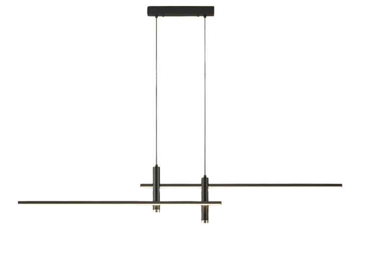 Moderná dvojramenná lampa