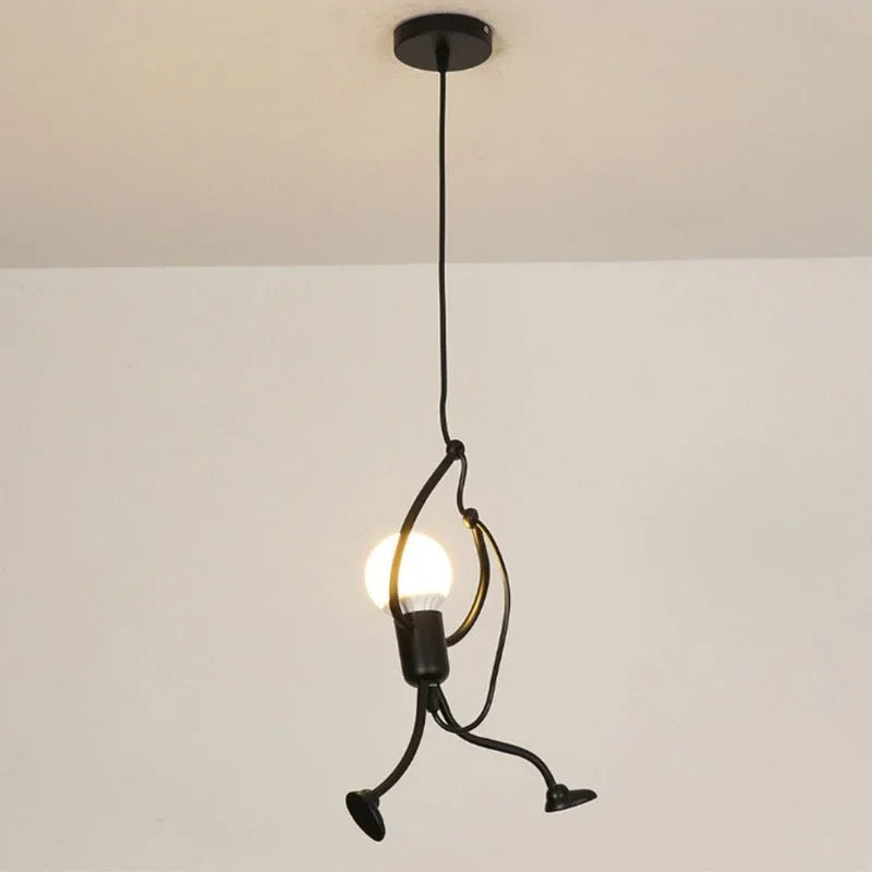 LED lampa s motívom postavičky