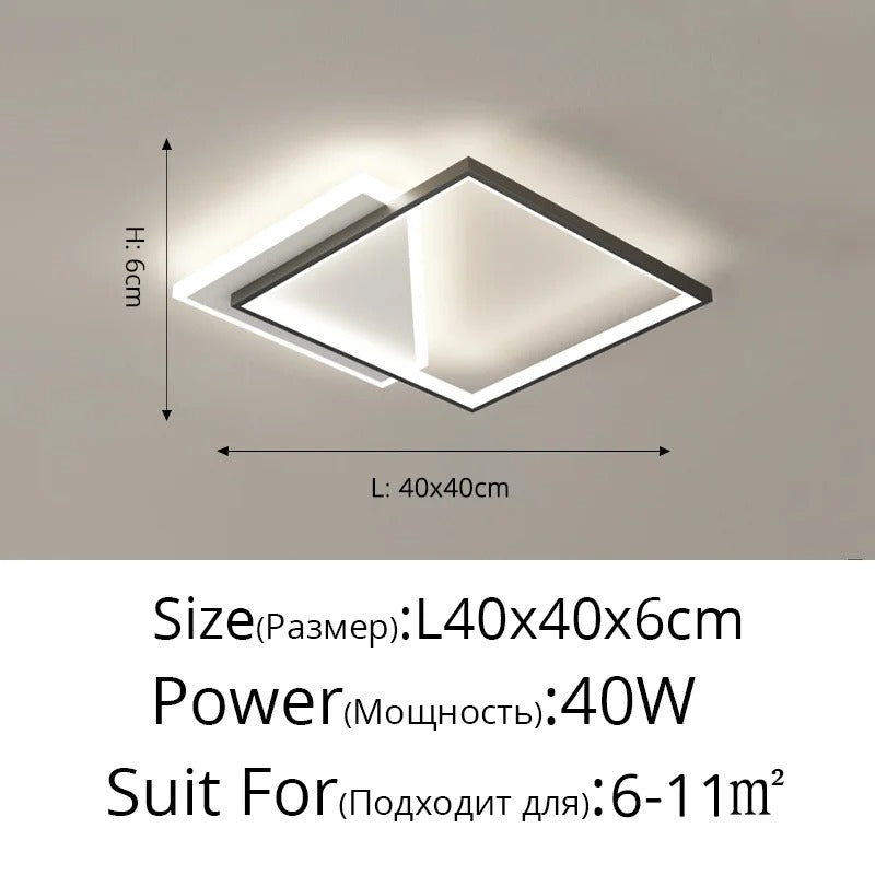 Minimalistická lampa v elegantných tvaroch