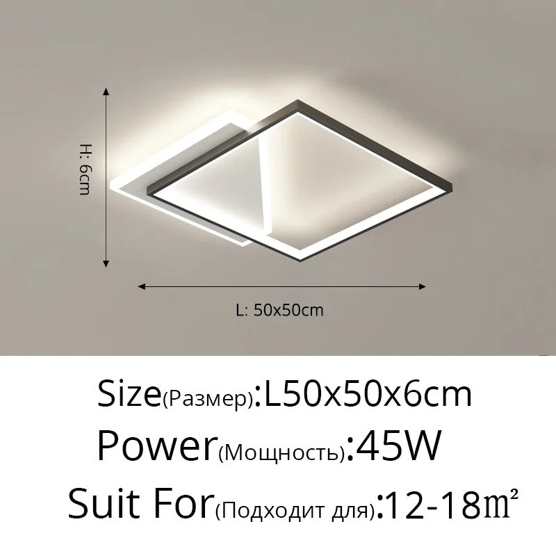 Minimalistická lampa v elegantných tvaroch