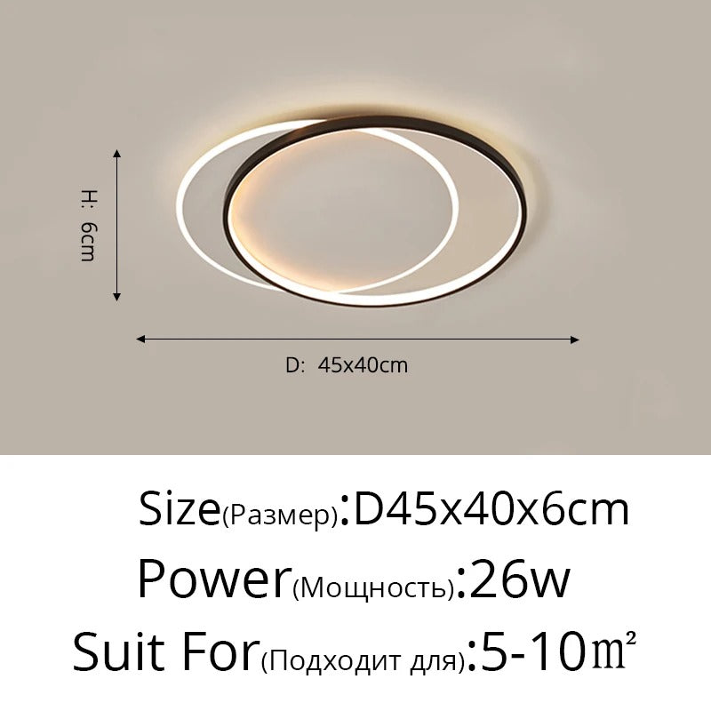 Minimalistická lampa v elegantných tvaroch
