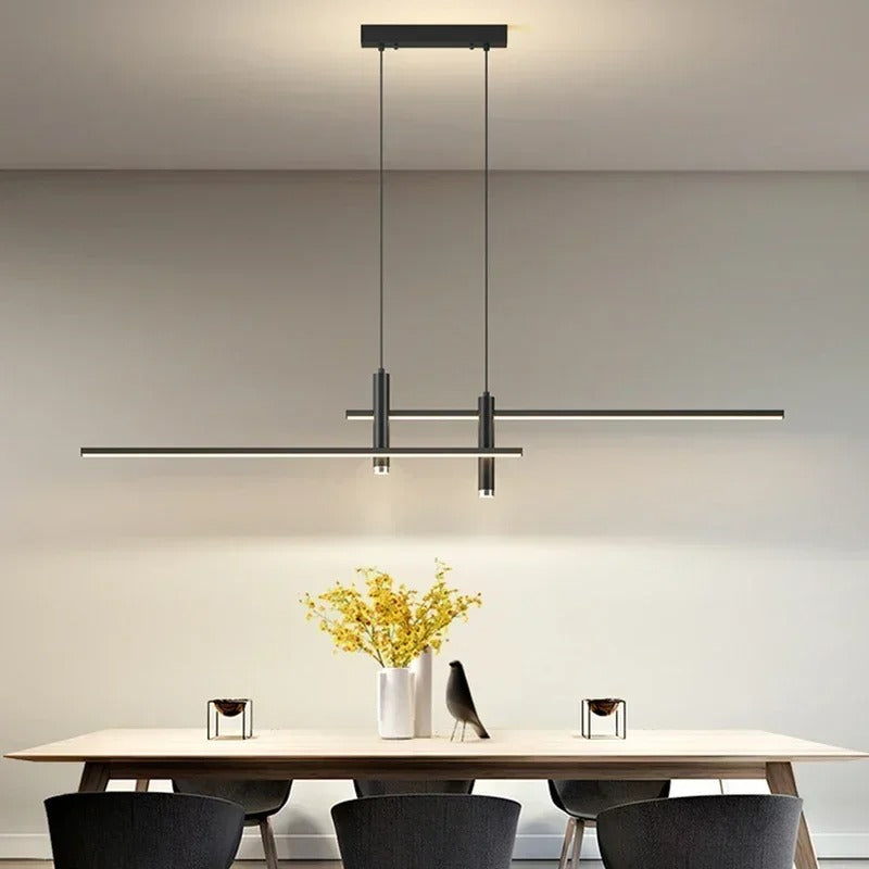 Moderná dvojramenná lampa
