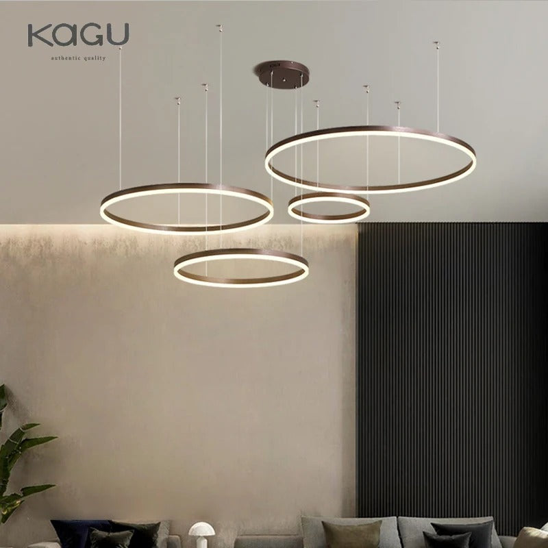 Trojitá oválna lampa