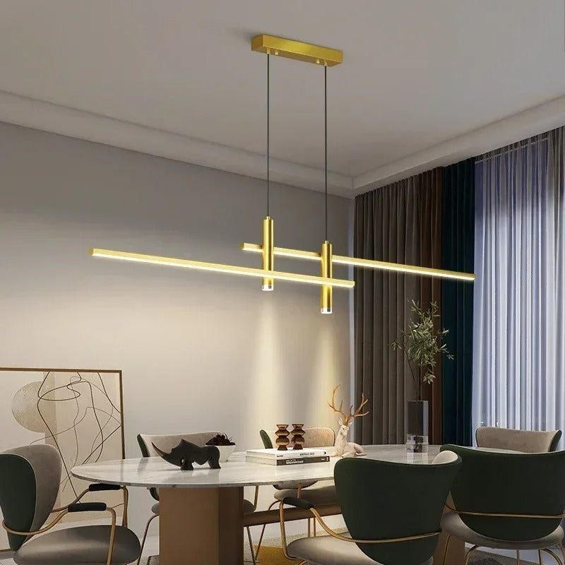 Moderná dvojramenná lampa