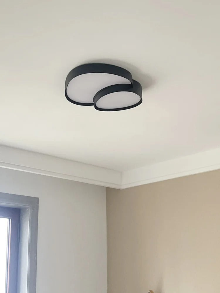 Estetická lampa v tvare jazierok