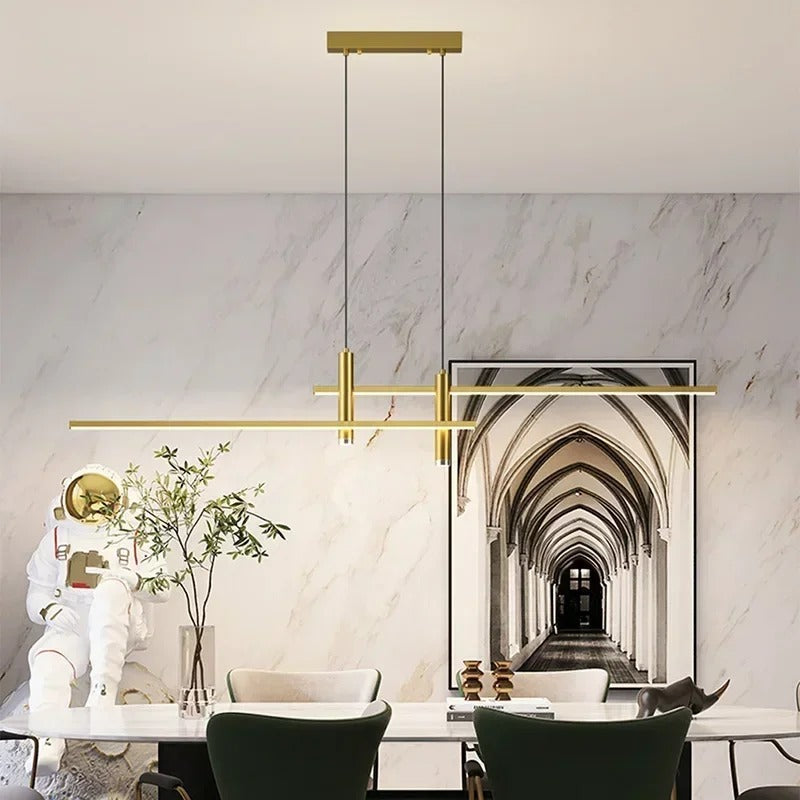 Moderná dvojramenná lampa
