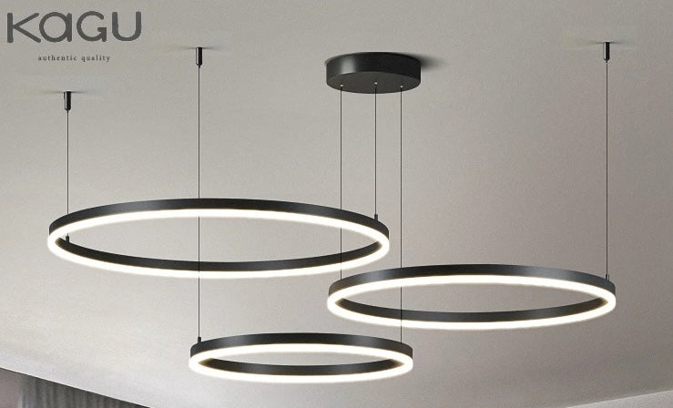 Trojitá oválna lampa