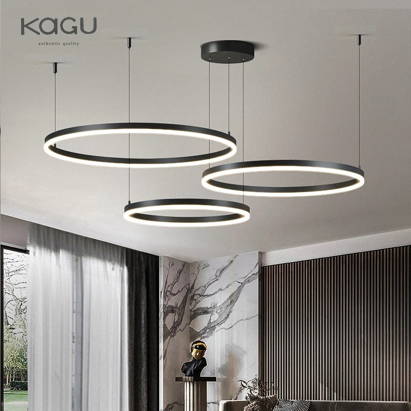 Trojitá oválna lampa