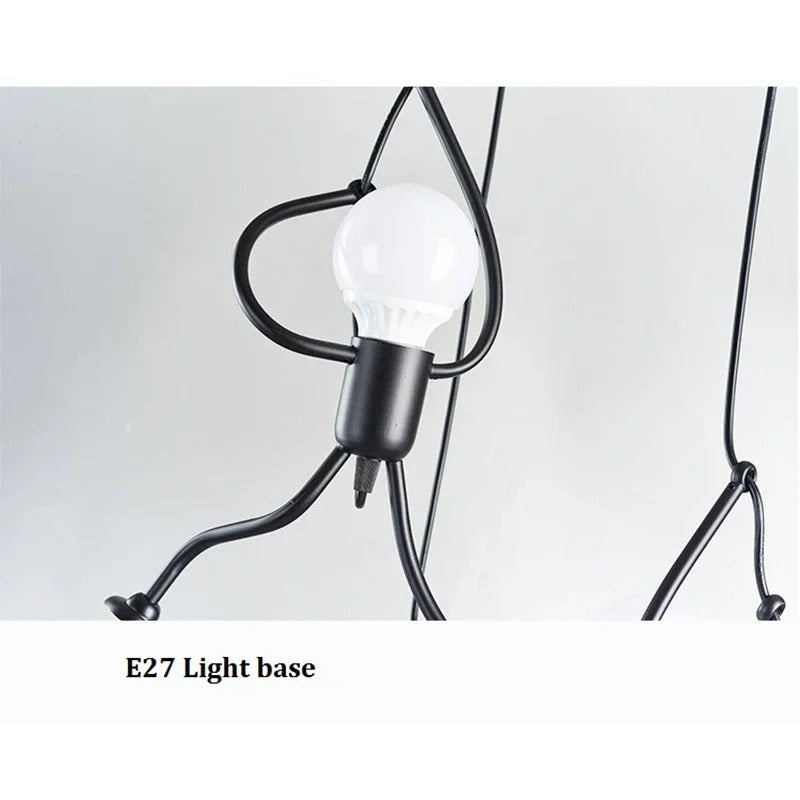 LED lampa s motívom postavičky