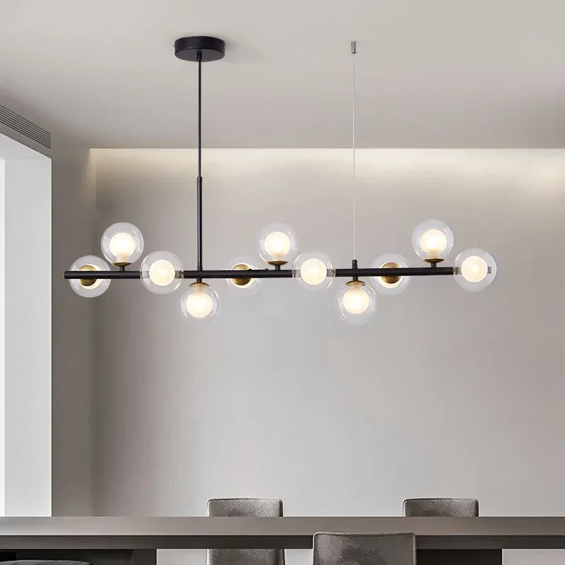 Guličková moderná lampa