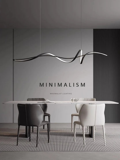 Minimalistické závesné osvetlenie s elegantnou líniou