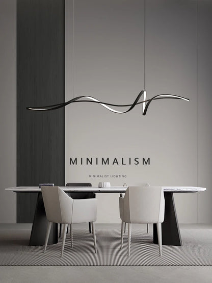 Minimalistické závesné osvetlenie s elegantnou líniou