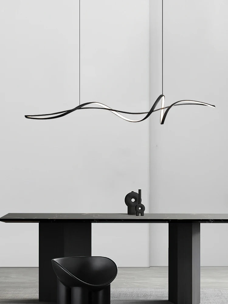 Minimalistické závesné osvetlenie s elegantnou líniou