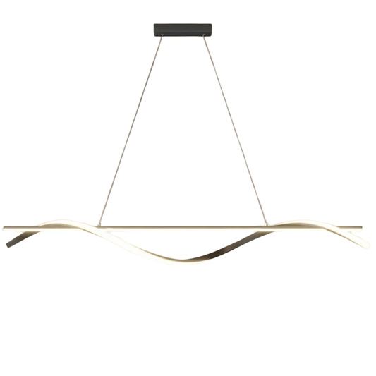 Moderná zvlnená lampa