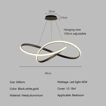 Stropná lampa Vulpecula