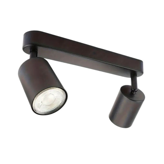 Double rotating LED lamp