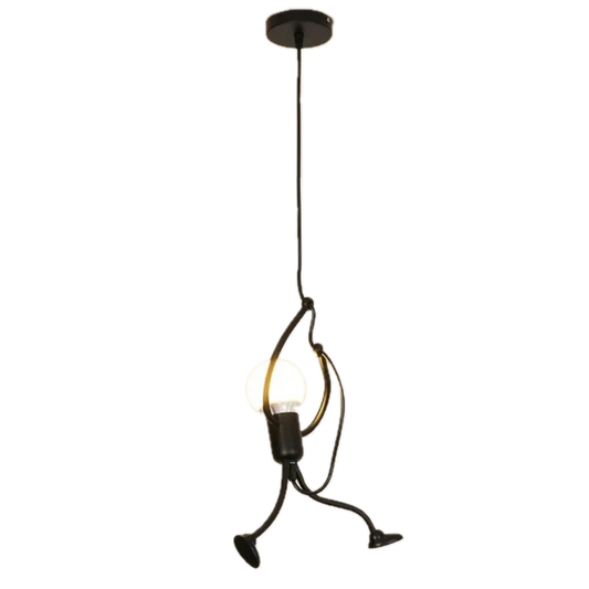 LED lampa s motívom postavičky