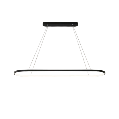 Moderná oválna lampa