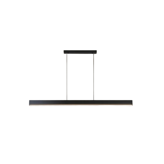 Dlhá moderná jedálenská lampa