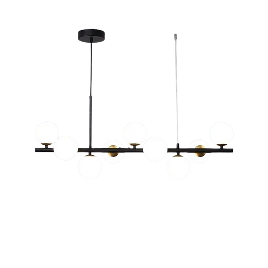 Guličková moderná lampa