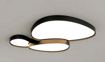 Estetická lampa v tvare jazierok