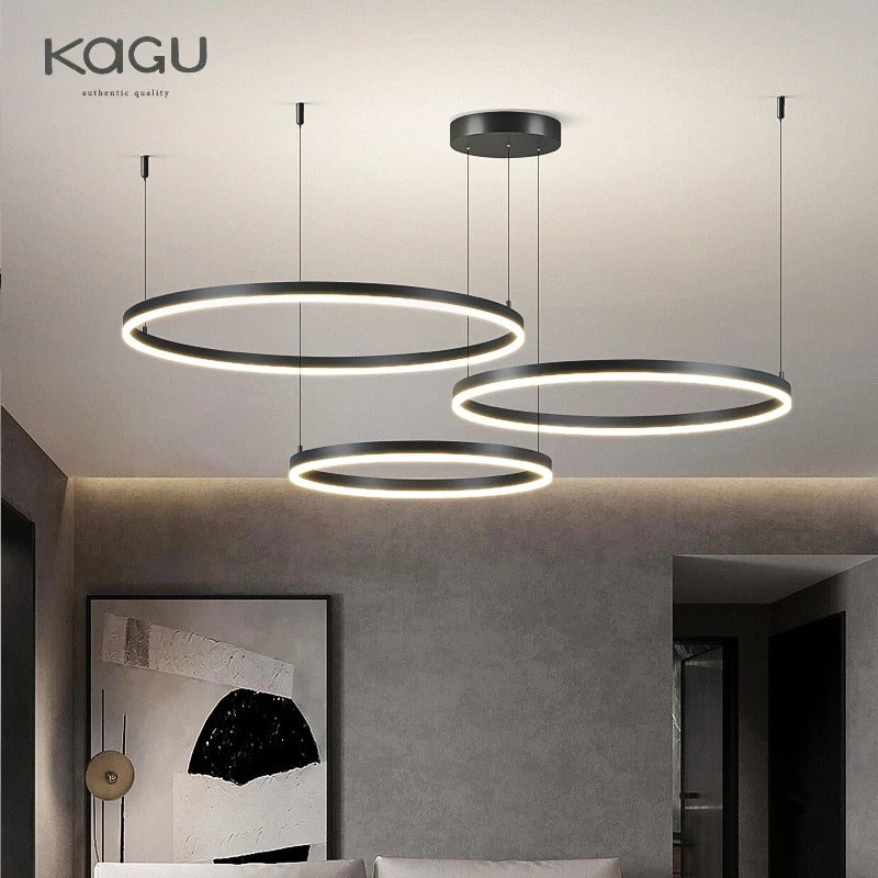 Trojitá oválna lampa